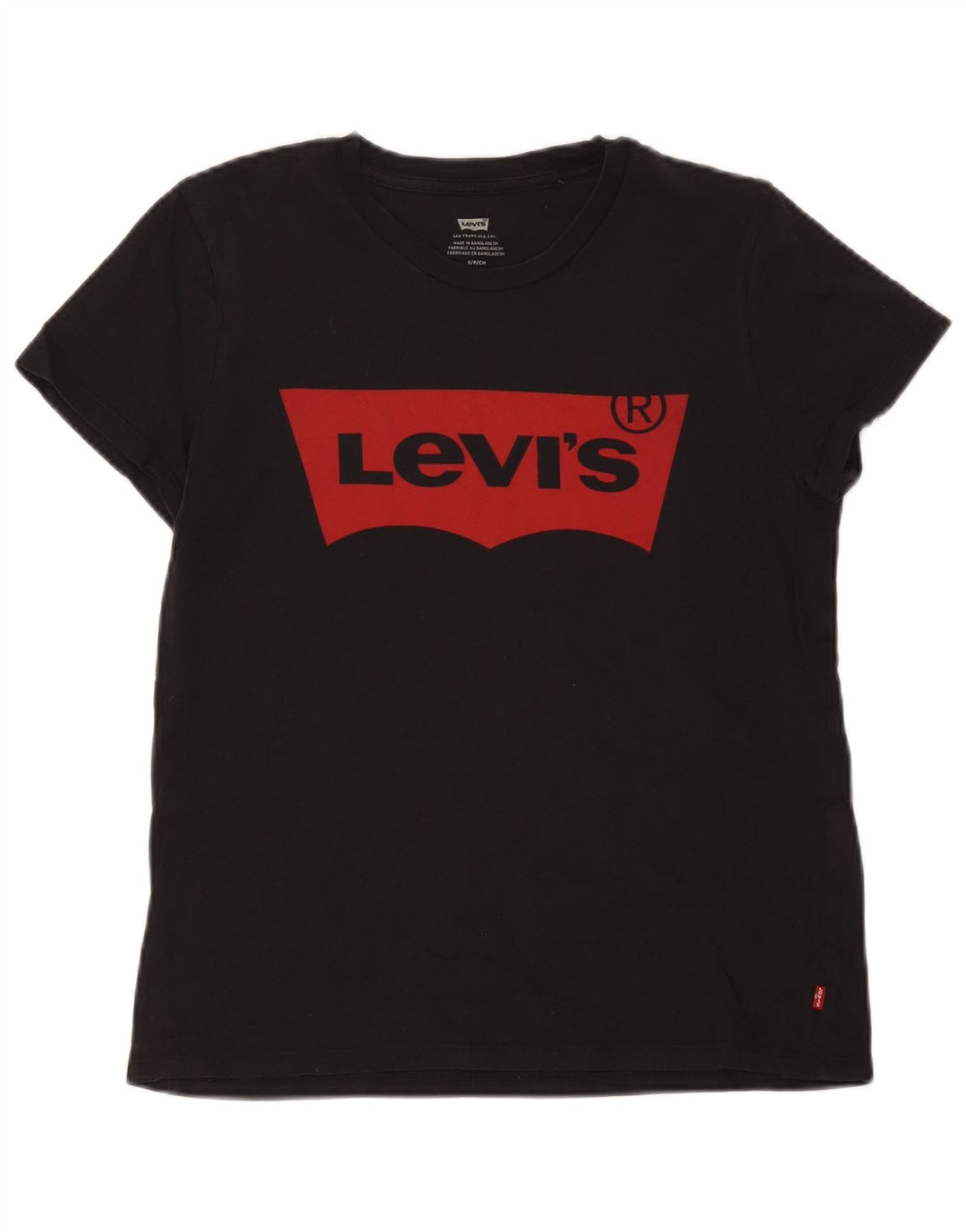 Tricou grafic pentru bărbați Levi's Top Mic Negru