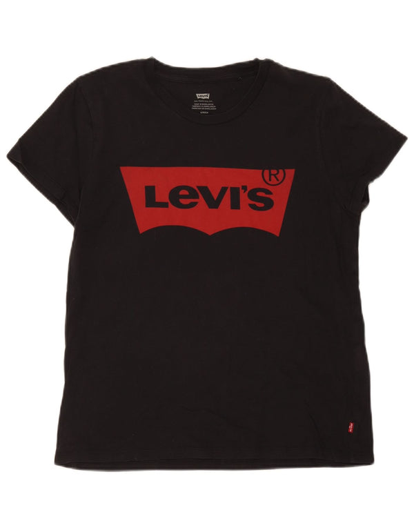 Tricou grafic pentru bărbați Levi's Top Mic Negru