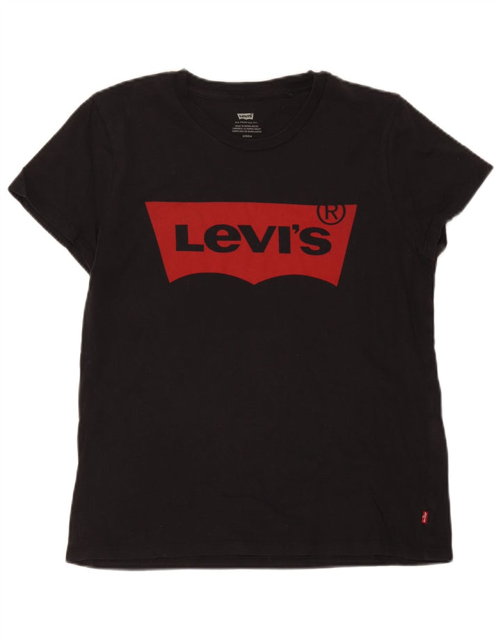 Tricou grafic pentru bărbați Levi's Top Mic Negru