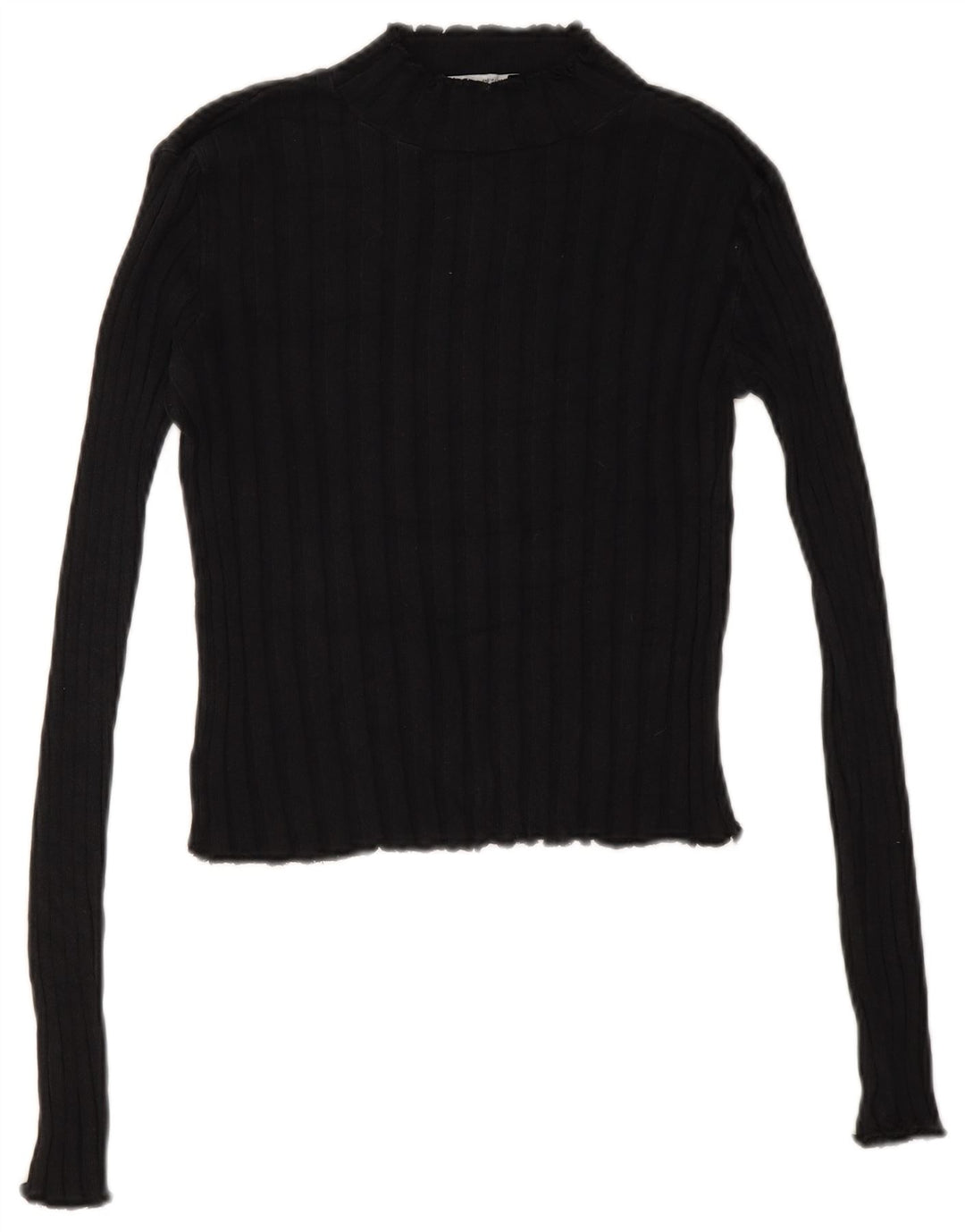Pulover cu gât țestoasă pentru femei Zara UK 12 Medium Negru