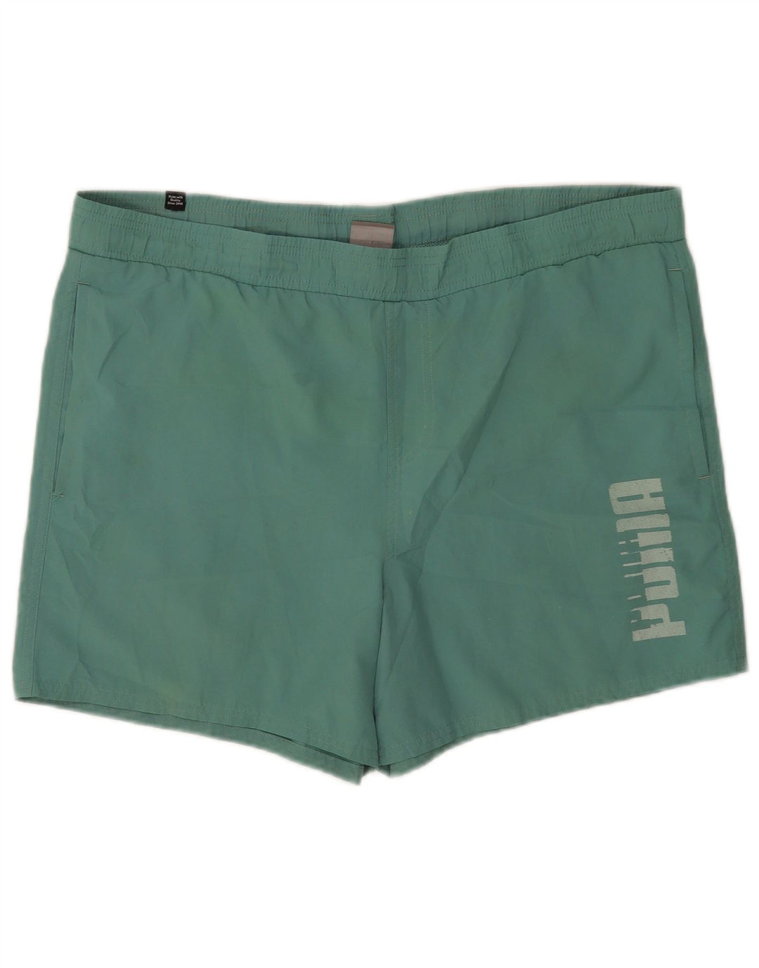 Pantaloni scurți de înot Puma pentru bărbați, mari, verde, poliester