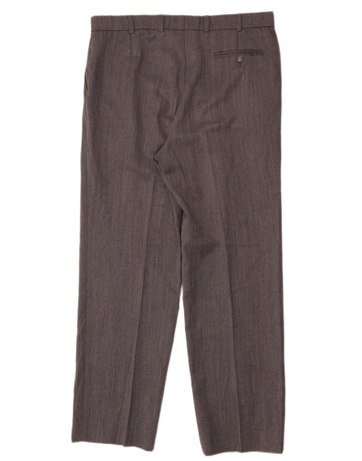 Marks & Spencer Pantaloni drepte pentru bărbați St. Michael W38 L33 gri