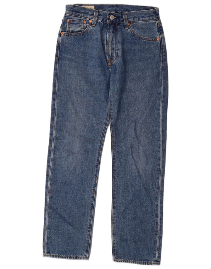 Blugi drepti 551 pentru femei Levi's W26 L30 Bumbac albastru