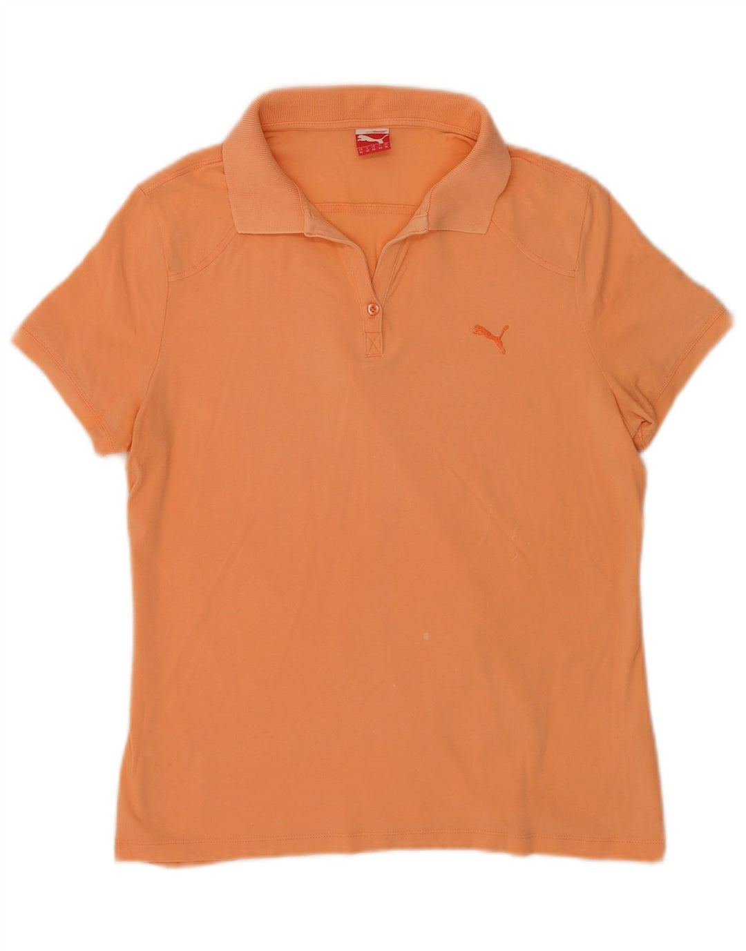 Tricou polo Puma pentru femei UK 16 Large Orange