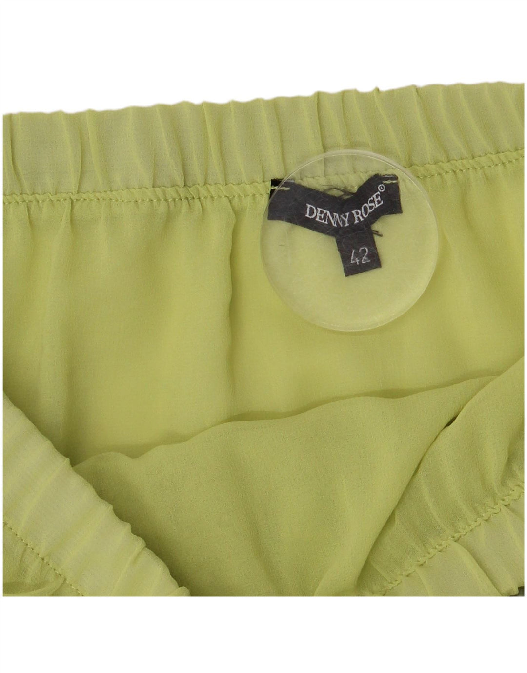 Fusta cu etaje pentru femei Denny Rose IT 42 Medium W28 Verde