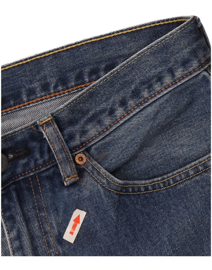 Blugi drepti tăiați pentru bărbați Levi's 751 L32 L24 Bumbac albastru