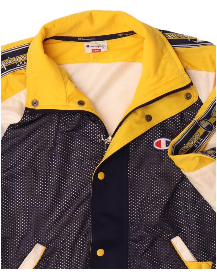 Jachetă de top pentru trening pentru bărbați Champion Loose Fit, albastru bleumarin, color block