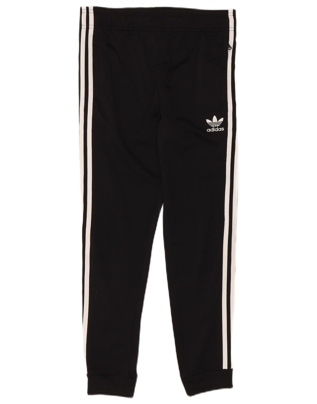 Adidas Băieți Pantaloni Trening Pantaloni Joggeri 11-12 Ani Poliester Negru