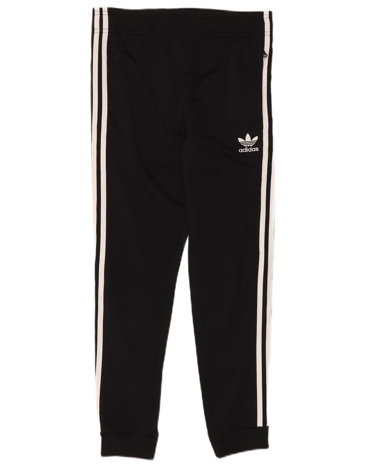 Adidas Băieți Pantaloni Trening Pantaloni Joggeri 11-12 Ani Poliester Negru