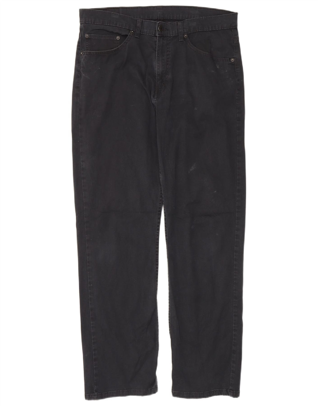 Pantaloni casual drepti pentru bărbați LEVI'S 752 W36 L32 bumbac bleumarin