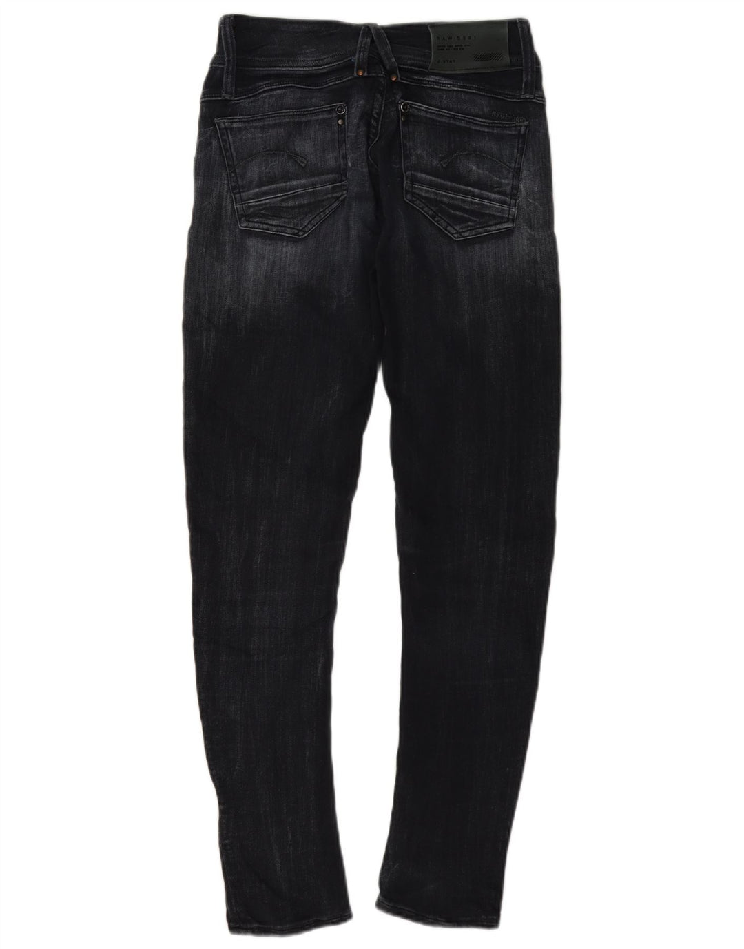 Blugi subțiri pentru femei G-Star W25 L30 bumbac negru