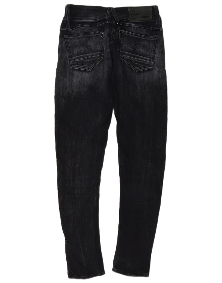 Blugi subțiri pentru femei G-Star W25 L30 bumbac negru
