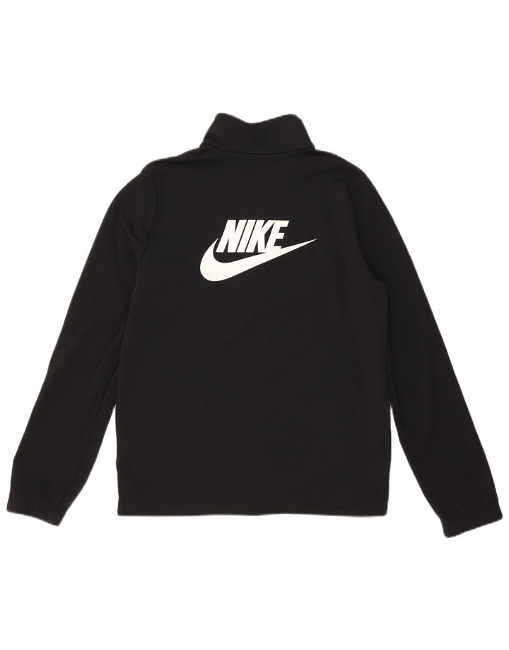 Jachetă de trening grafică Nike pentru băieți 13-14 ani XL poliester negru