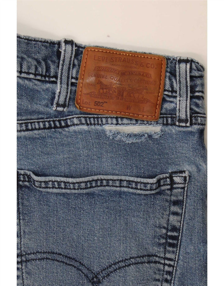 Blugi conici pentru bărbați Levi's 502 W36 L34 albaștri
