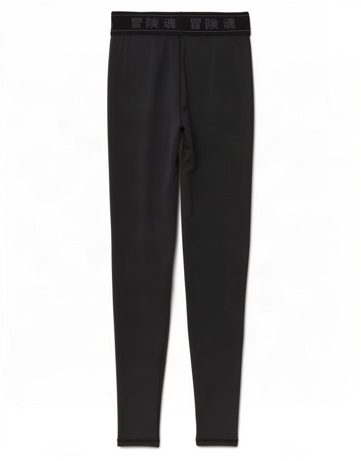 Leggings cu grafică pentru femei Superdry UK 8, poliester negru mic