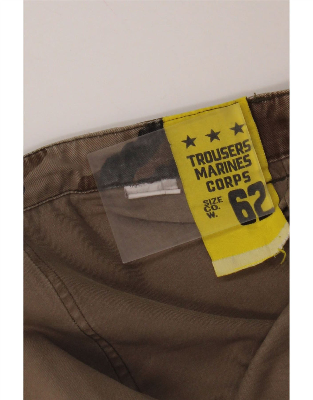 Pantaloni cargo subțiri pentru bărbați VINTAGE L44 L32 bumbac camuflaj maro