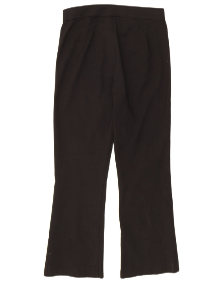Pantaloni casual pentru femei Bootcut Zara Mediu L28 L26 Negri