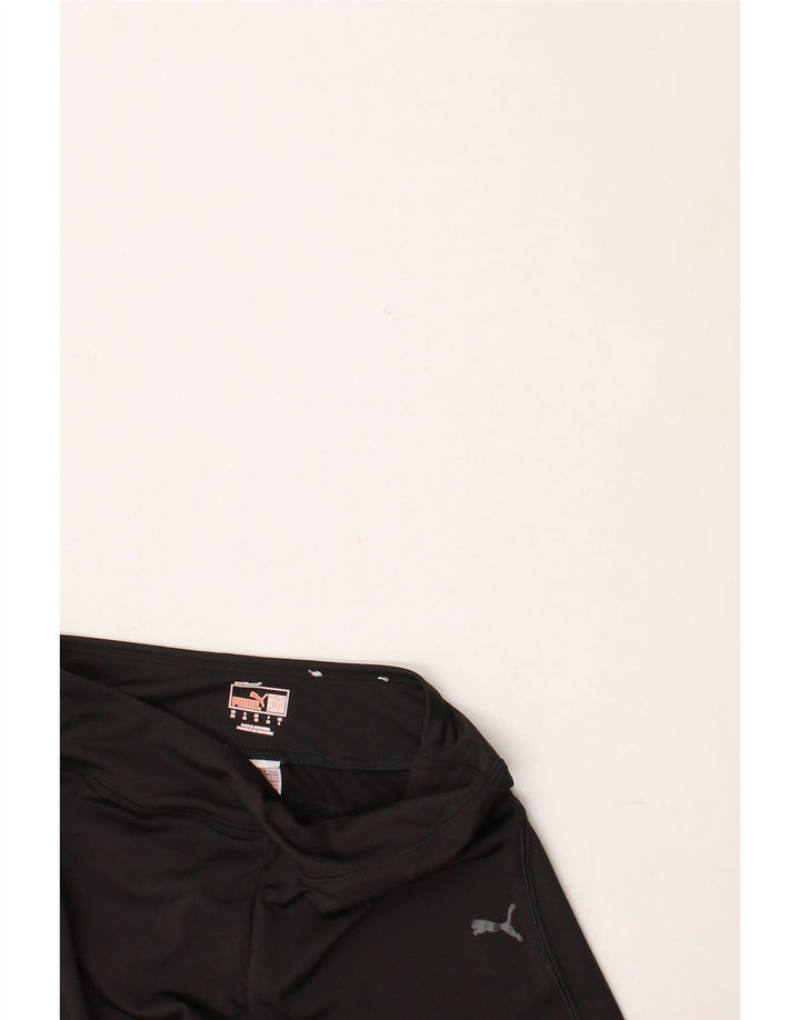 PUMA Womens Leggings UK 8 Small Black Polyester Sports Vintage Puma and Second-Hand Puma from Messina Hembry 