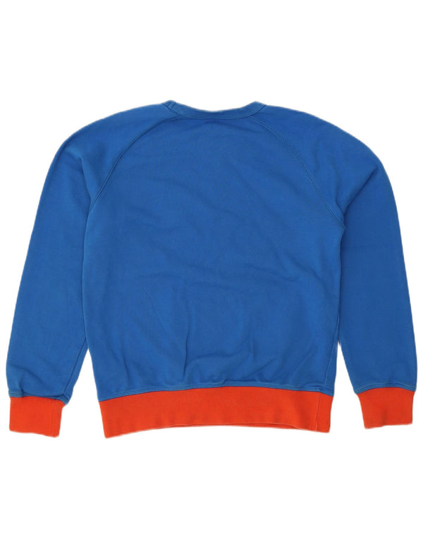 Pulover cu grafic pentru femei CHAMPION UK 14 Medium Blue Colorblock