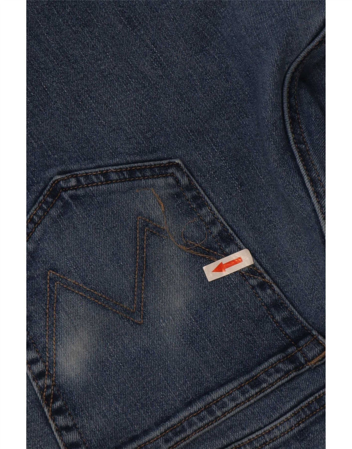 Blugi drepti pentru bărbați Wrangler W34 L32 Bumbac albastru