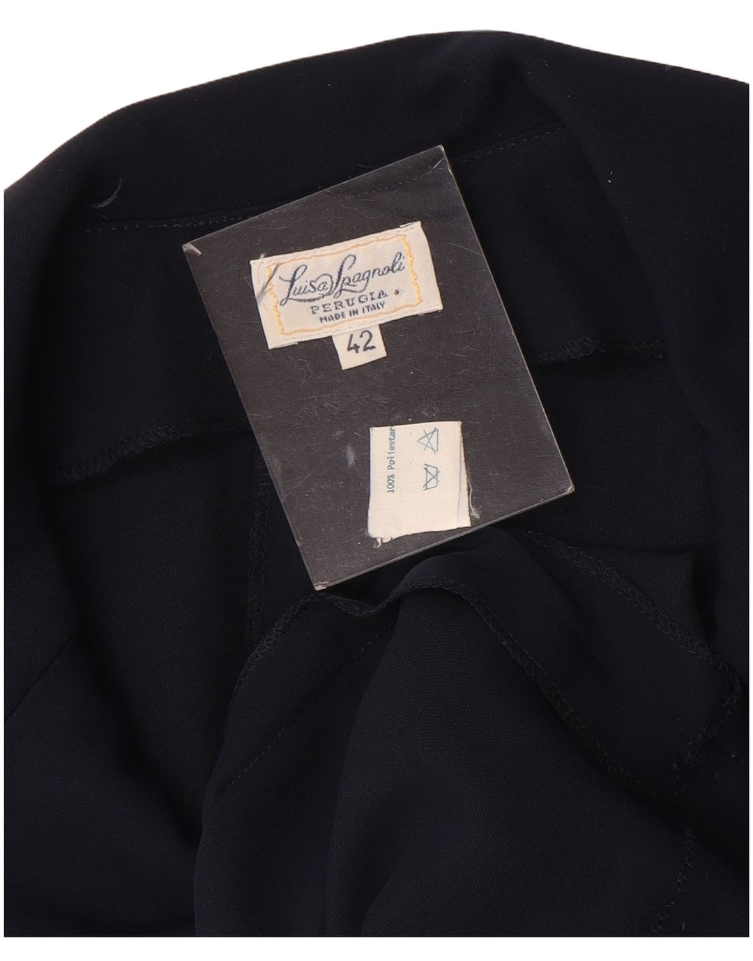 LUISA SPAGNOLI Rochie cămașă pentru femei la dublu piept IT 42 Medium Bleumarin