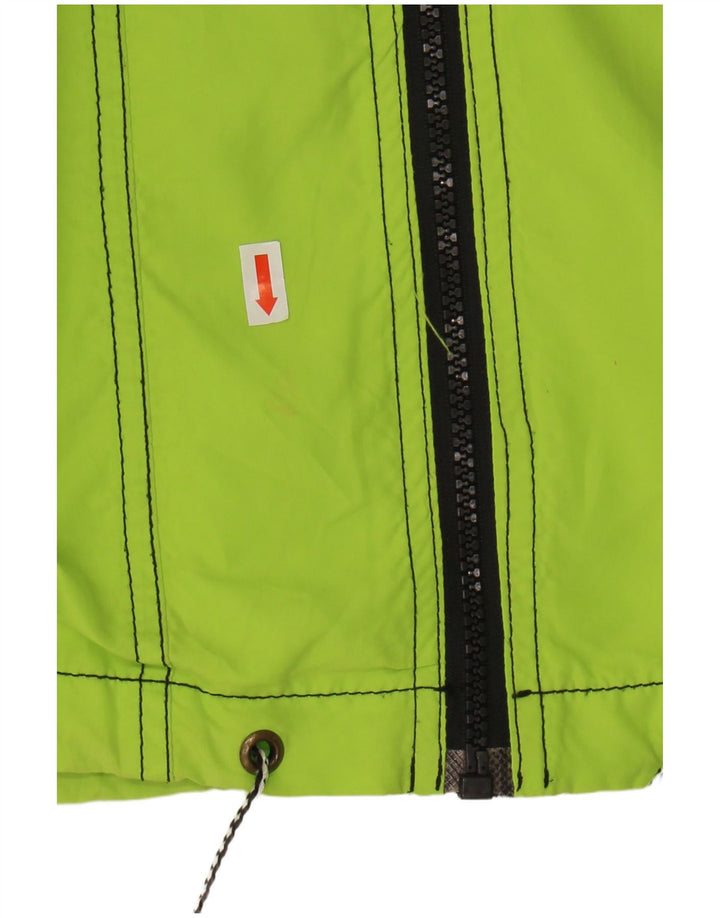 ALEX ATHLETICS  Mens Bomber Jacket UK 42 XL Green Polyester