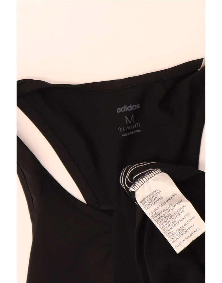 Vestă Climalite pentru femei Adidas UK 14 Poliester mediu negru