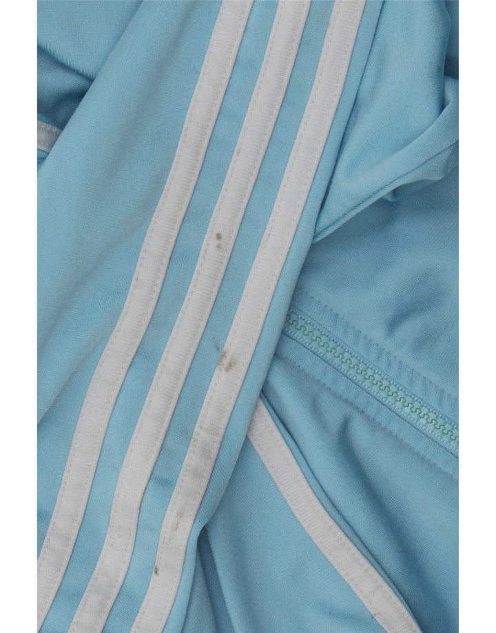 Jachetă de trening pentru băieți Adidas 13-14 ani poliester albastru