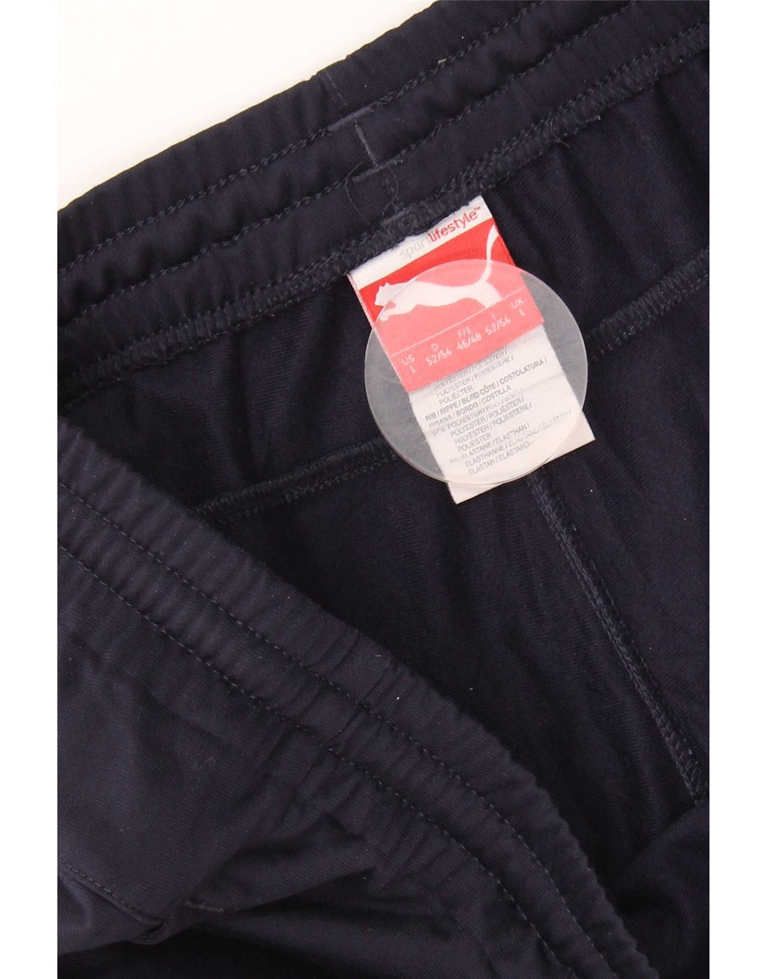 Pantaloni de trening pentru bărbați Puma Pantaloni de jogging mari poliester bleumarin