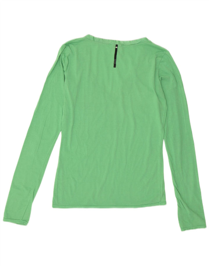 Diesel Top pentru femei cu mânecă lungă UK 12 Medium Green