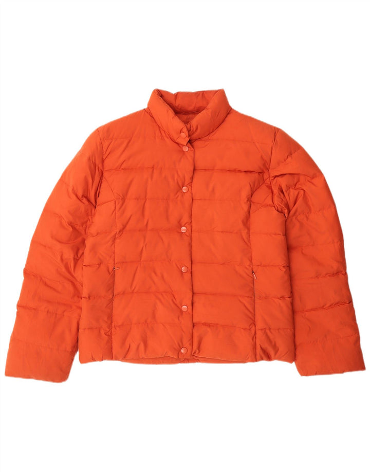 Jachetă căptușită Vintage pentru femei UK 14 Medium Red