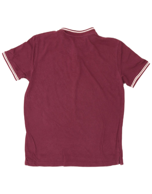 Tricou polo pentru bărbați Dack's Bumbac Burgundy mediu