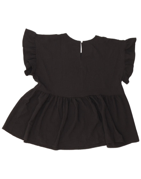 Bluză supradimensionată cu autograf pentru femei Marks & Spencer UK 16 Large Black