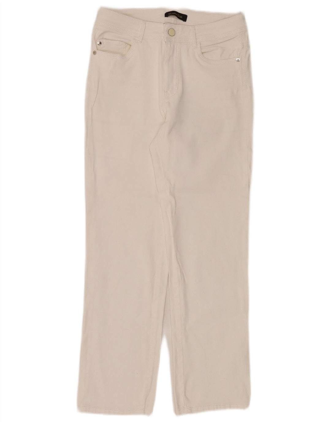 Massimo Dutti Blugi Drepți Femei EU 36 XS W26 L26 Alb