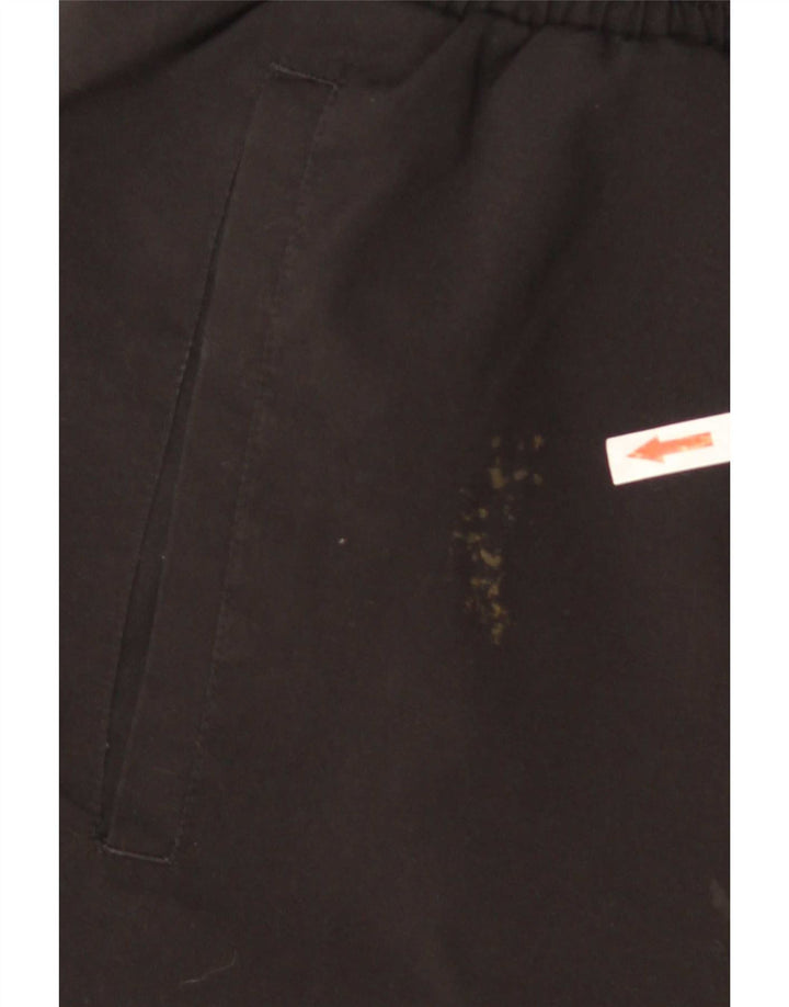 Pantaloni de trening Adidas pentru bărbați, poliester mediu negru