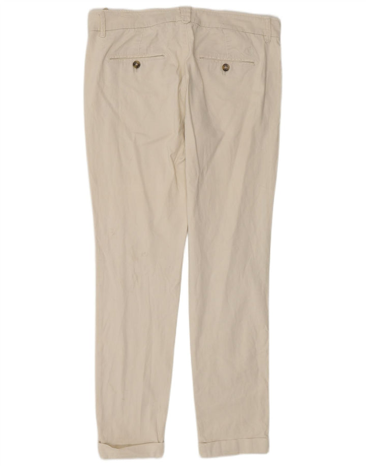 Massimo Dutti Pantaloni Chino Femei EU 40 Medium W30 L29 Alb