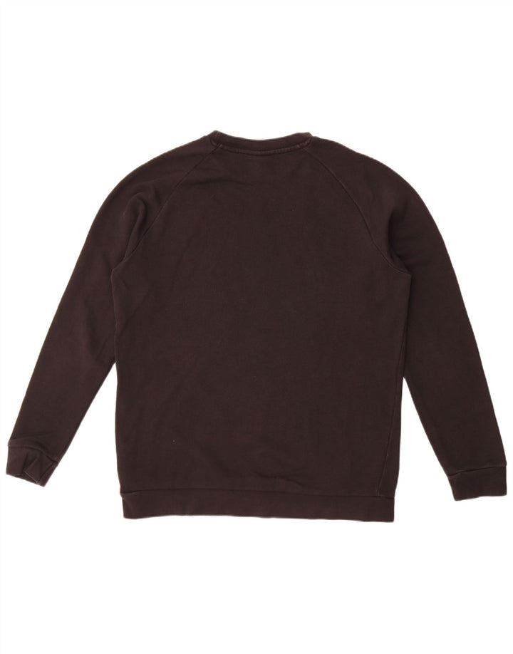 Hanorac grafic pentru bărbați Adidas Jumper mediu din bumbac negru