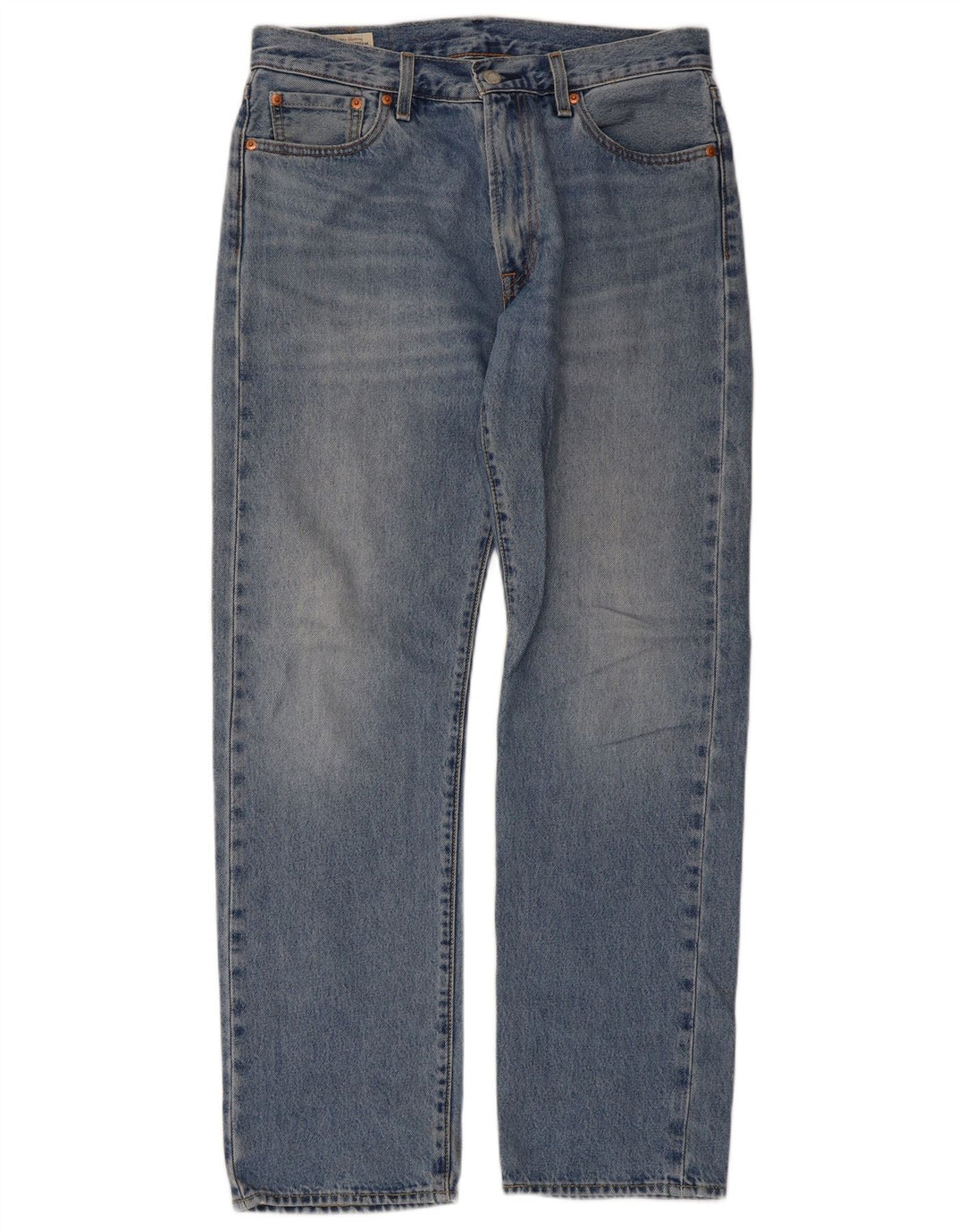 Blugi drepti pentru bărbați Levi's 551 W30 L32 Bumbac albastru