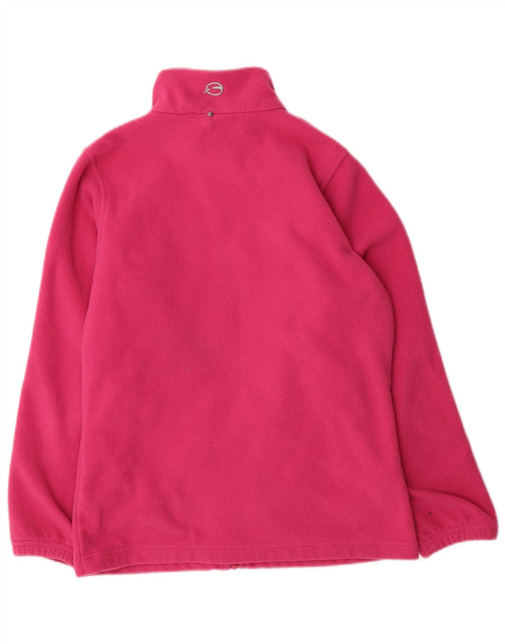 SPRAYWAY Girls Fleece Jacket 12-13 Years Pink Polyester