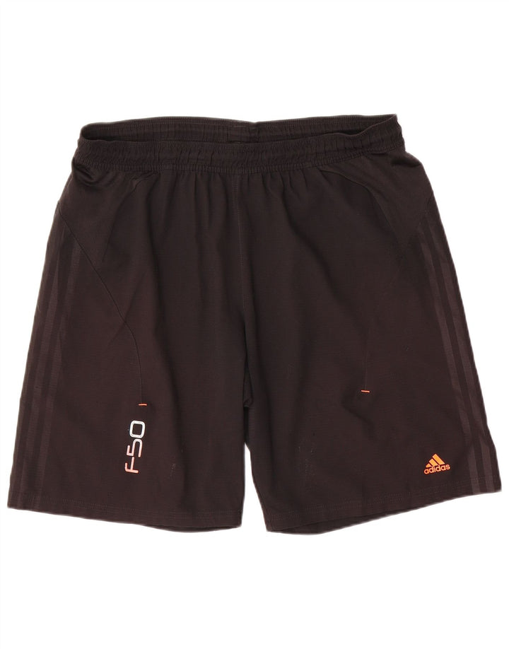 Pantaloni scurți sport grafic Adidas pentru bărbați, mari, negru, poliester