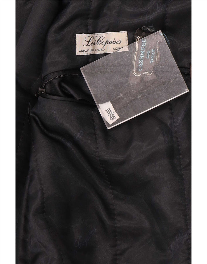 Palton bărbătesc Les Copains IT 48 Medium Bleumarin Casmir