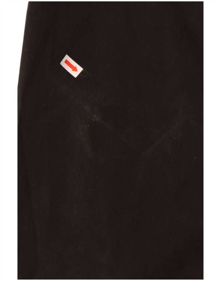 Pantaloni casual drepti pentru bărbați CALVIN KLEIN L34 L30 bumbac negru