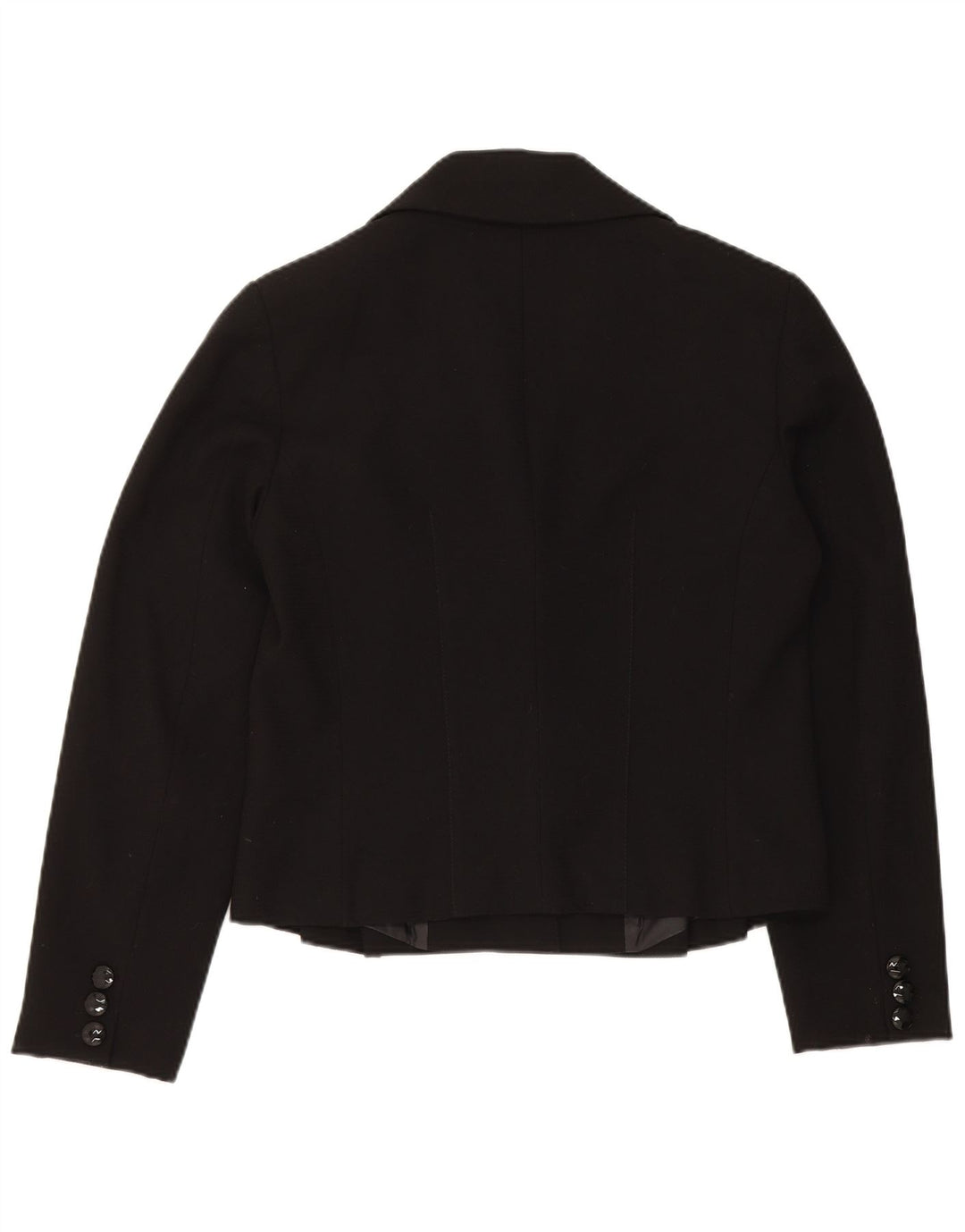 Jachetă pentru femei Trussardi cu 3 nasturi IT 48 XL Poliester negru