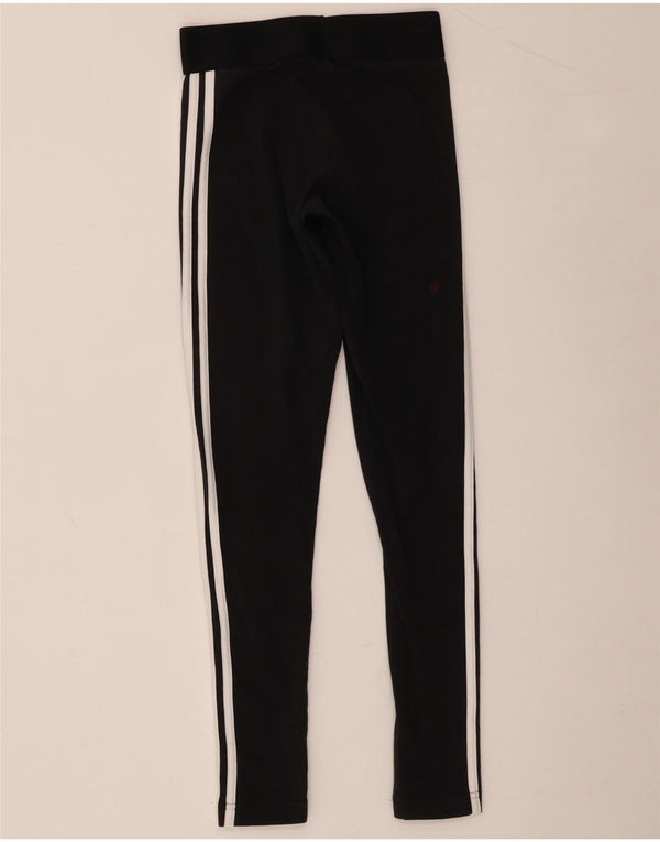 Leggings pentru femei Adidas UK 4/6 XS bumbac negru