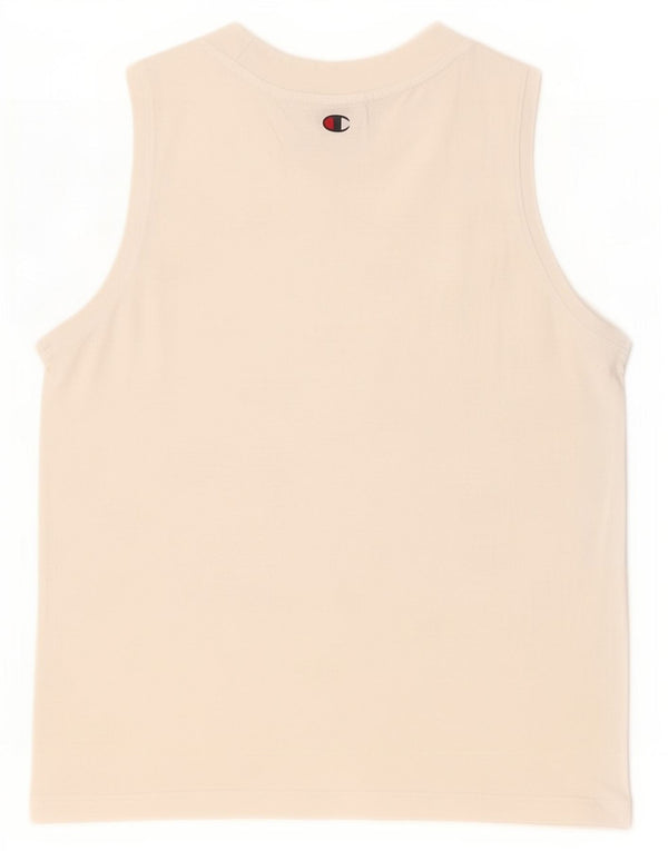 Top cu vestă grafică Champion pentru femei UK 14 Large White