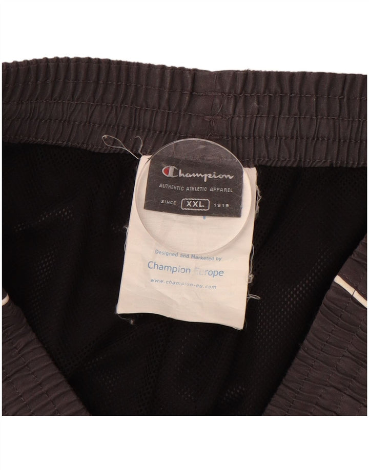 CHAMPION Mens Tracksuit Trousers 2XL  Grey Polyester
