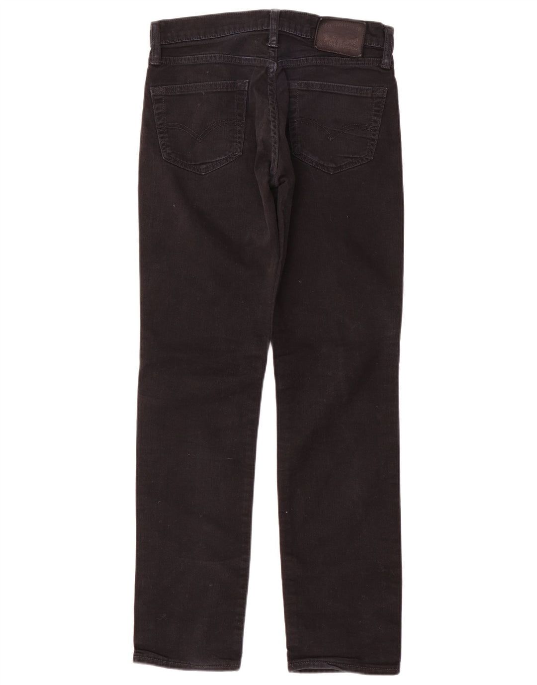 Blugi drepti pentru bărbați Levi's W30 L32 bumbac negru