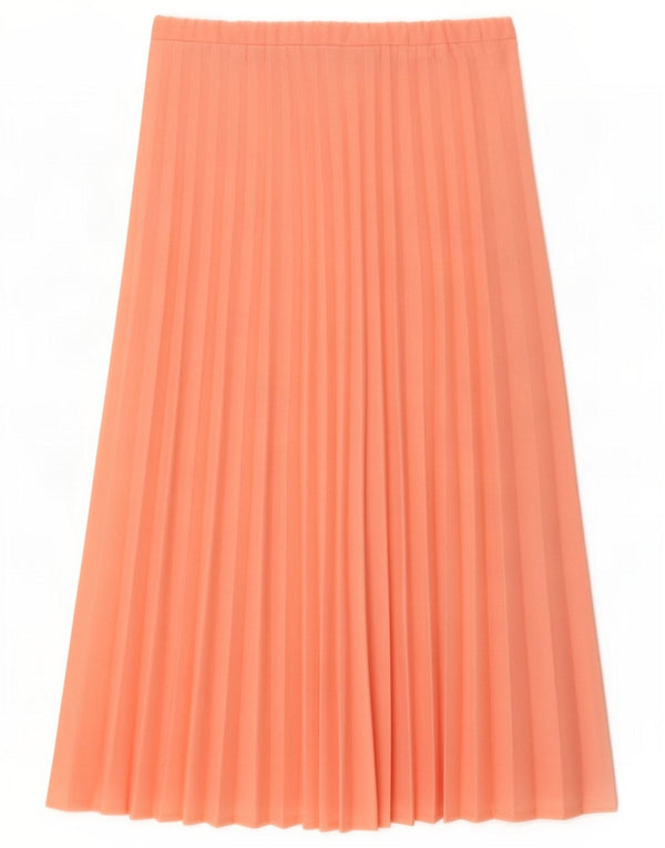 Vintage Womens Pleated Skirt Small W26 Pink
