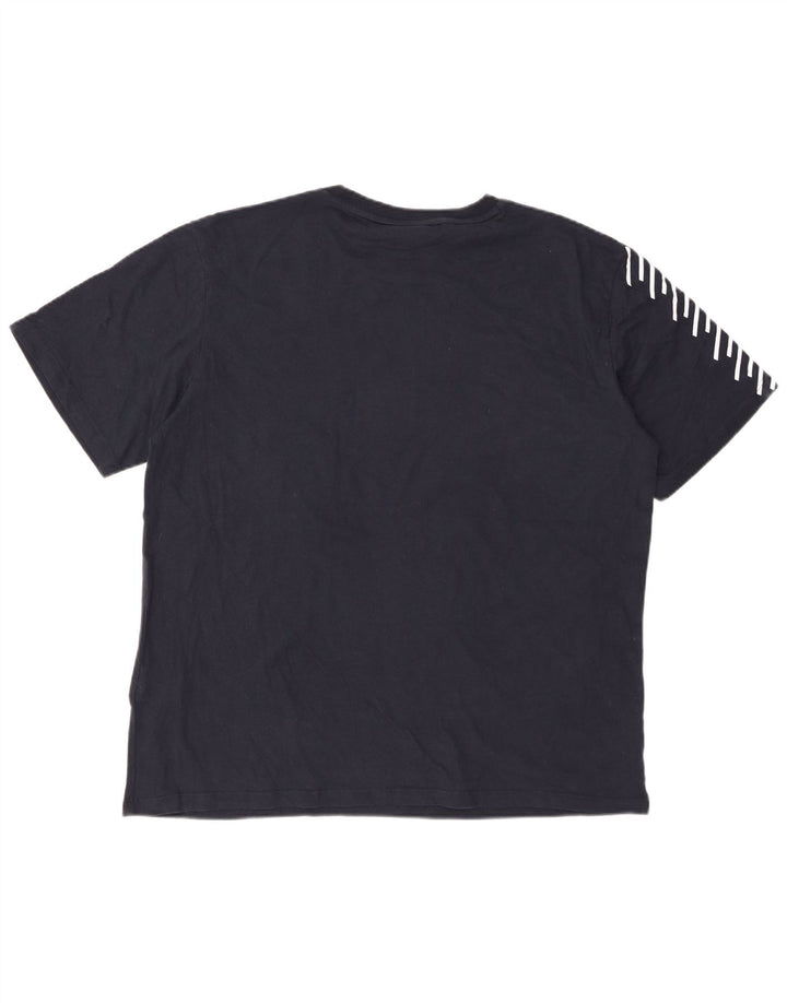 Tricou grafic pentru bărbați SUPERDRY Top XL Bumbac bleumarin