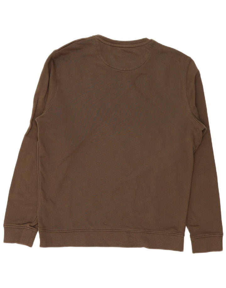 LYLE & SCOTT Hanorac pentru bărbați Pulover mare din bumbac kaki